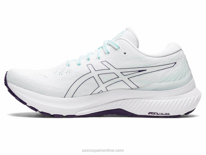 gel-kayano 29 Asics 4L682585 blanco/vidrio de mar