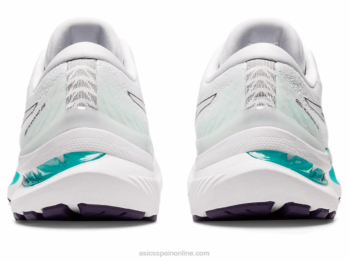 gel-kayano 29 Asics 4L682585 blanco/vidrio de mar