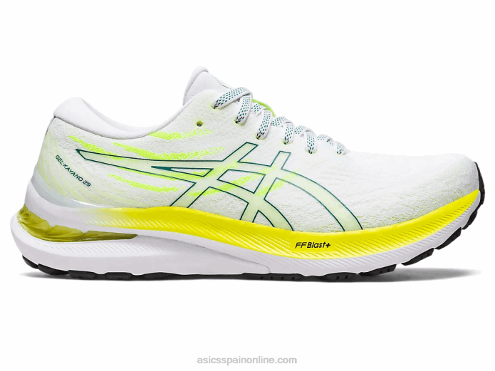 gel-kayano 29 Asics 4L683126 blanco/pino aterciopelado
