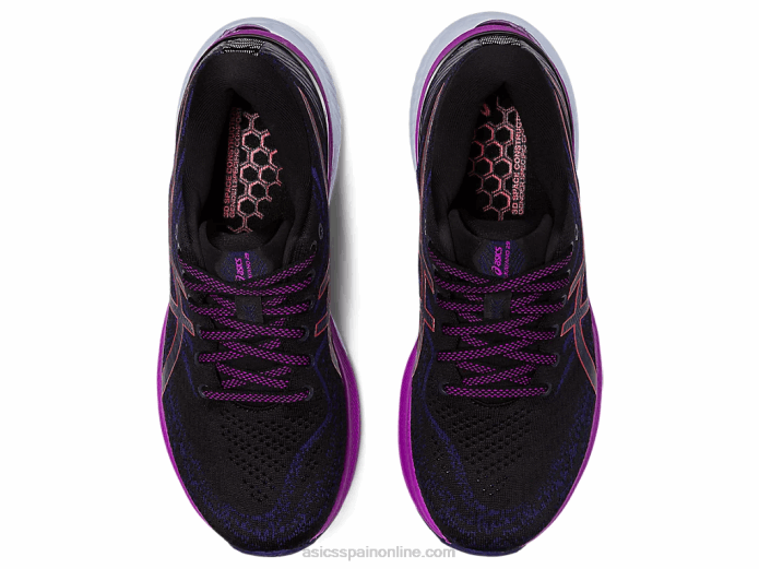 gel-kayano 29 Asics 4L683135 alerta negra/roja