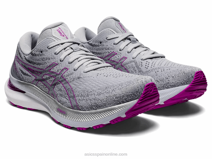 gel-kayano 29 ancho Asics 4L683128 gris piedmont/orquídea