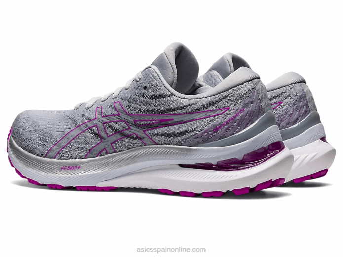 gel-kayano 29 ancho Asics 4L683128 gris piedmont/orquídea
