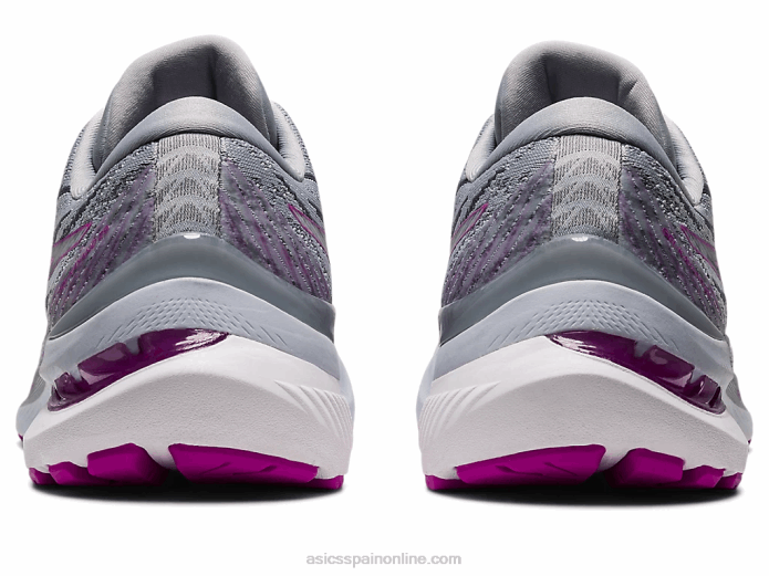 gel-kayano 29 ancho Asics 4L683128 gris piedmont/orquídea