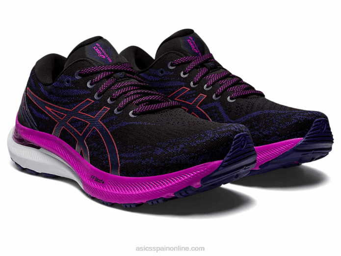 gel-kayano 29 ancho Asics 4L683134 alerta negra/roja