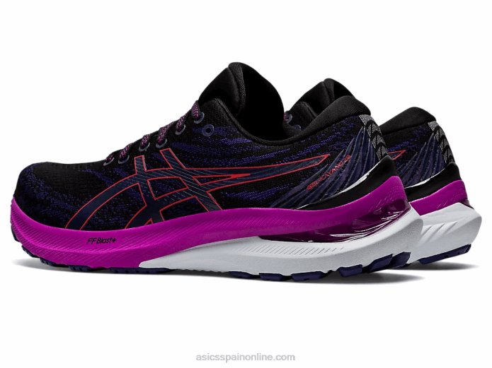 gel-kayano 29 ancho Asics 4L683134 alerta negra/roja