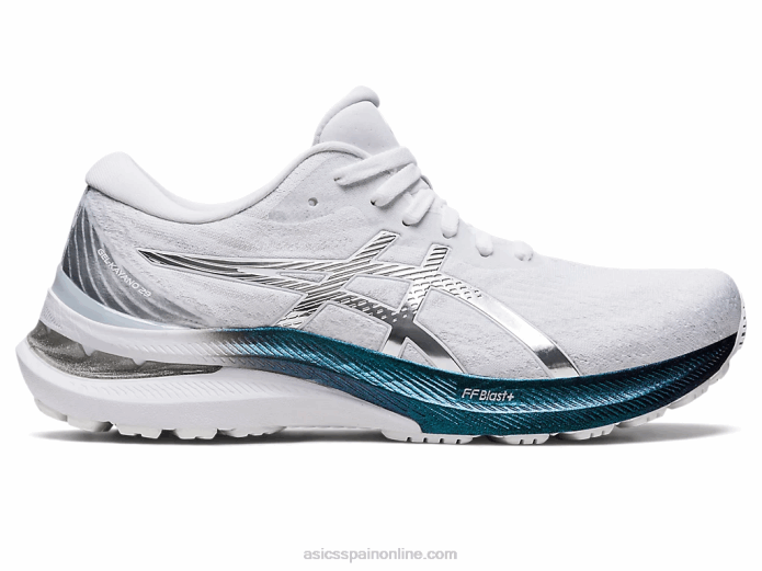 gel-kayano 29 platino Asics 4L683132 blanco/plata pura