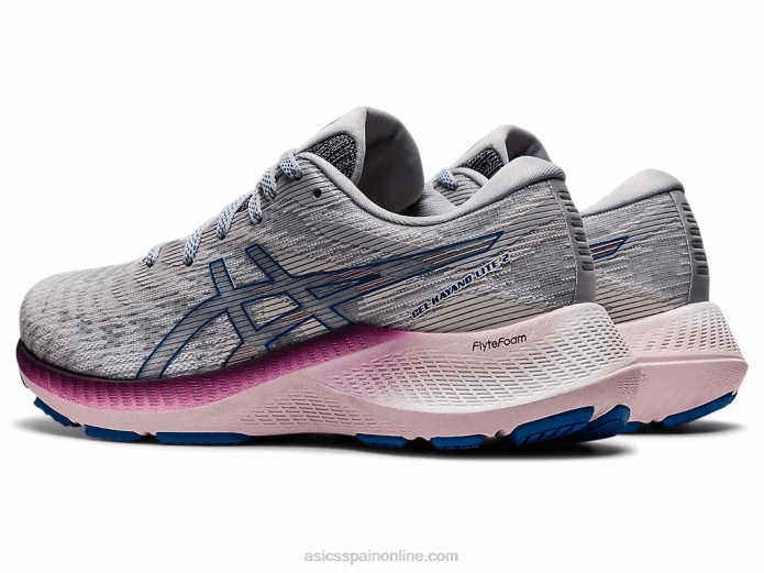 gel-kayano lite 2 Asics 4L683227 piamonte gris/unidad del lago