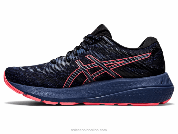 gel-kayano lite 2 Asics 4L683861 azul trueno/coral llameante