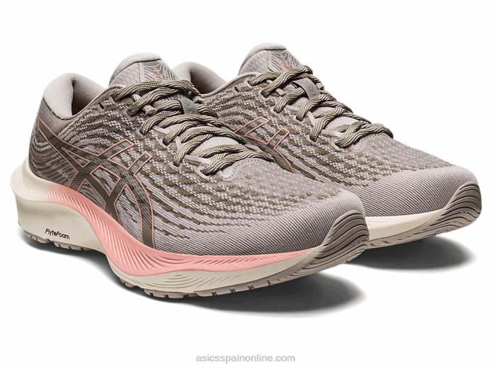 gel-kayano lite 3 Asics 4L682696 gris ostra/rosa helado