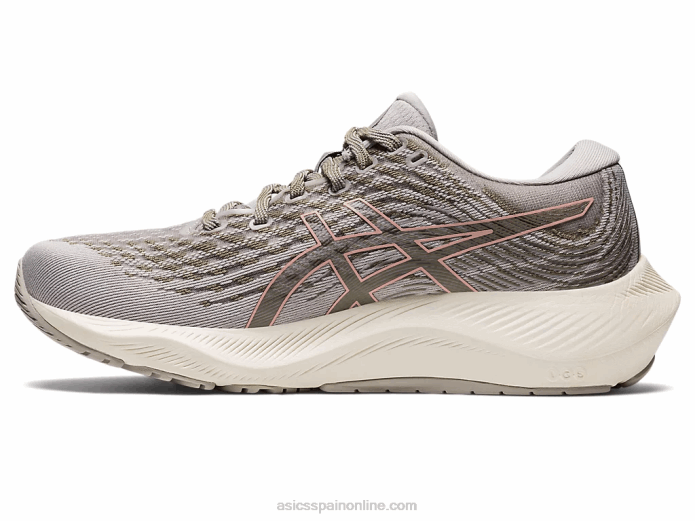 gel-kayano lite 3 Asics 4L682696 gris ostra/rosa helado