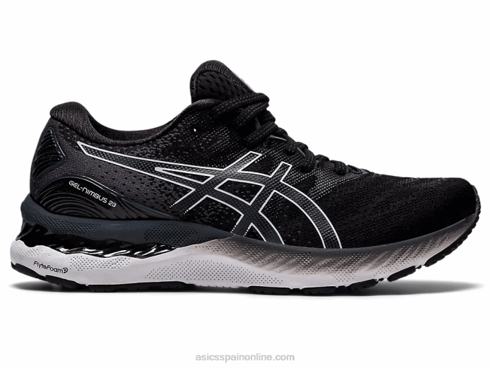 gel-nimbus 23 de ancho Asics 4L684011 blanco negro
