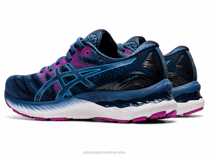 gel-nimbus 23 de ancho Asics 4L684012 gran tiburón/agua digital