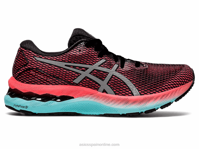 gel-nimbus 23 lite-espectáculo Asics 4L683743 negro/plata pura