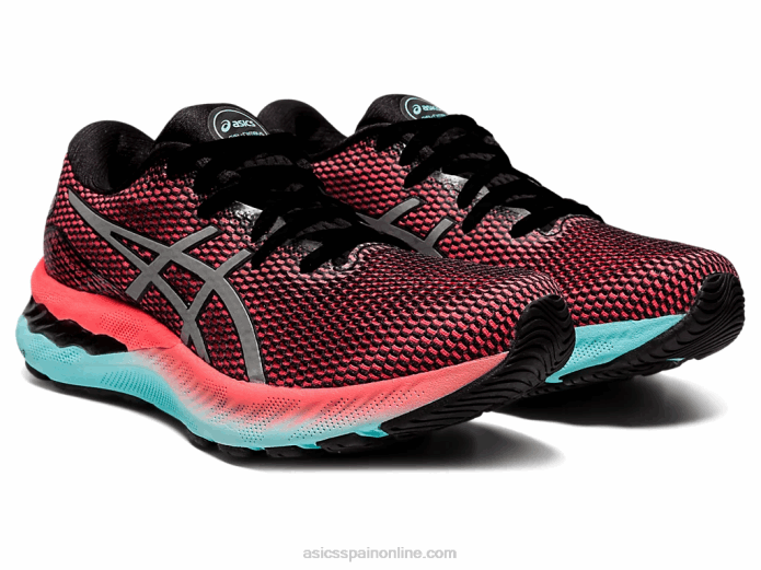 gel-nimbus 23 lite-espectáculo Asics 4L683743 negro/plata pura