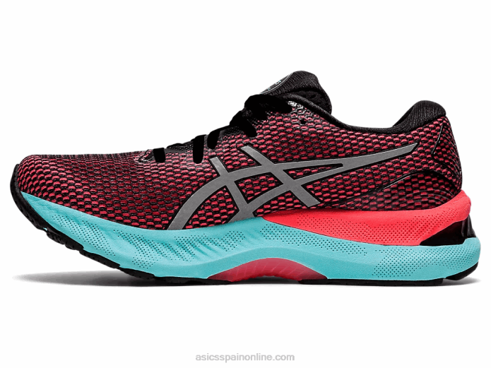 gel-nimbus 23 lite-espectáculo Asics 4L683743 negro/plata pura