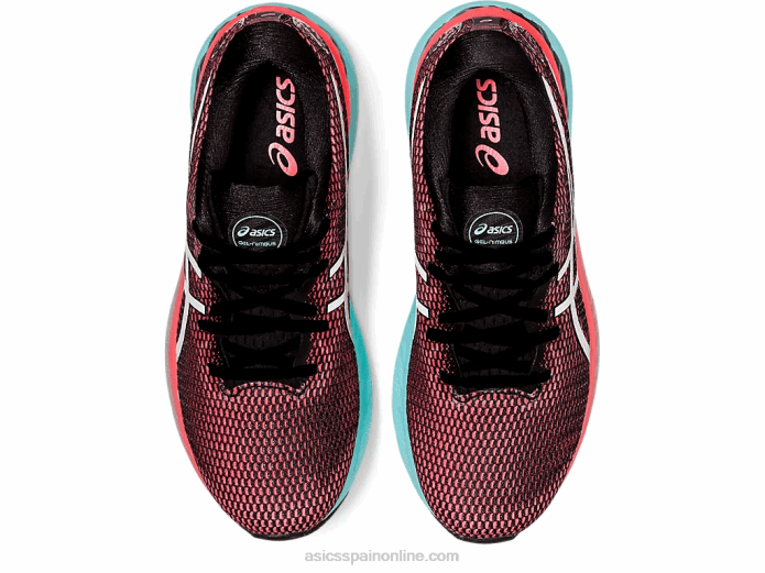 gel-nimbus 23 lite-espectáculo Asics 4L683743 negro/plata pura