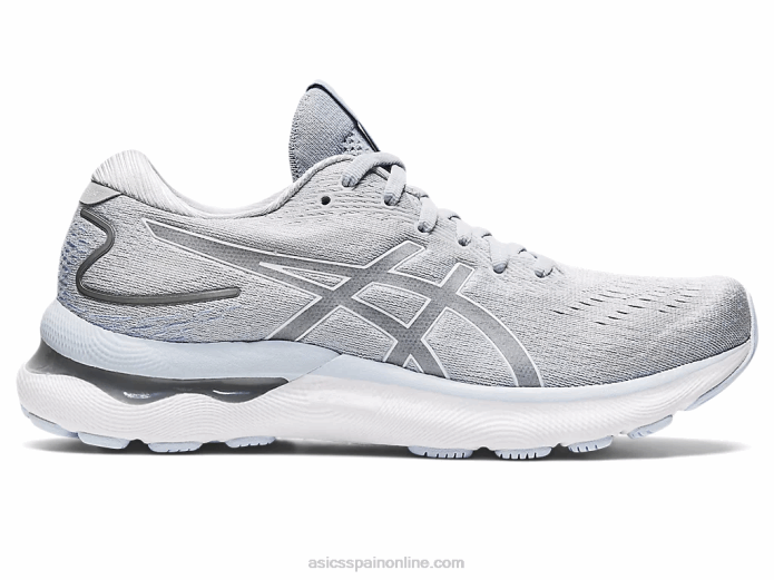 gel-nimbus 24 Asics 4L682850 gris piedmont/blanco