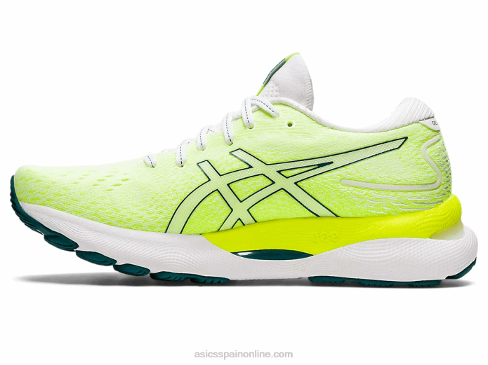gel-nimbus 24 Asics 4L682974 blanco/pino aterciopelado