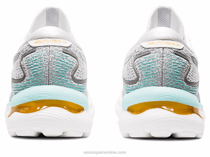 gel-nimbus 24 Asics 4L683234 blanco/plata pura