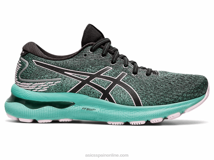 gel-nimbus 24 Asics 4L683550 negro/rosa apenas