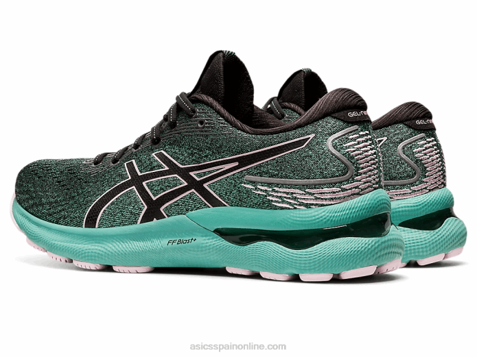 gel-nimbus 24 Asics 4L683550 negro/rosa apenas