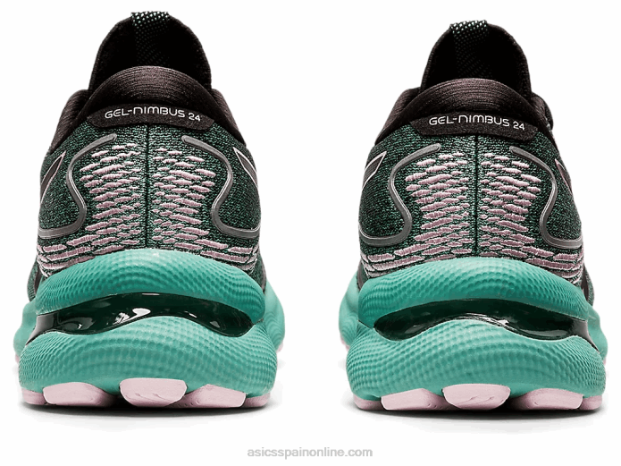 gel-nimbus 24 Asics 4L683550 negro/rosa apenas