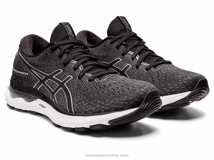 gel-nimbus 24 de ancho Asics 4L683426 negro/plata pura