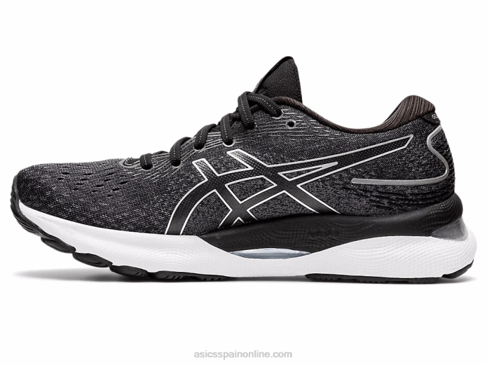 gel-nimbus 24 de ancho Asics 4L683426 negro/plata pura