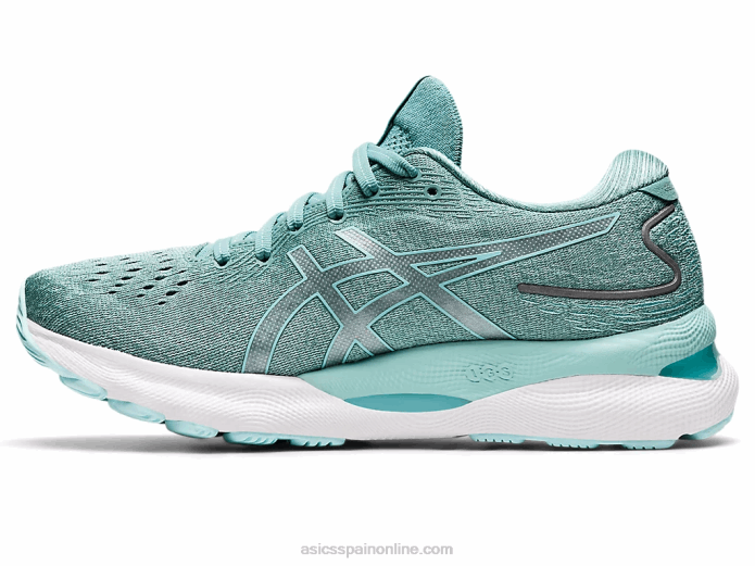 gel-nimbus 24 de ancho Asics 4L683428 salvia/azul claro