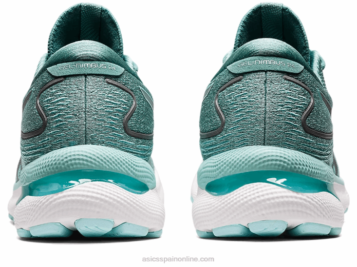 gel-nimbus 24 de ancho Asics 4L683428 salvia/azul claro