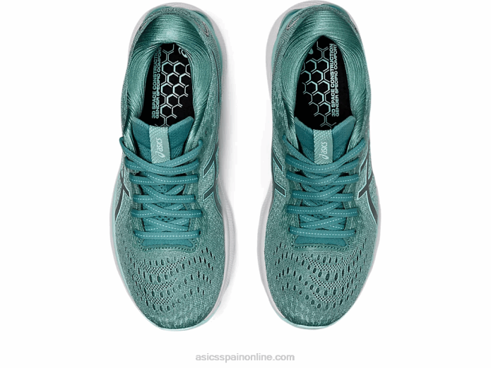 gel-nimbus 24 de ancho Asics 4L683428 salvia/azul claro