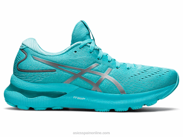gel-nimbus 24 lite-espectáculo Asics 4L683416 espectáculo ligero/menta helada