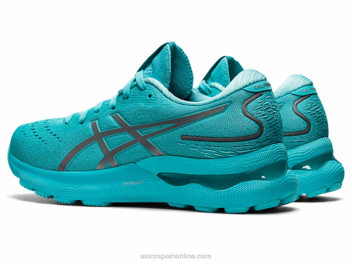 gel-nimbus 24 lite-espectáculo Asics 4L683416 espectáculo ligero/menta helada