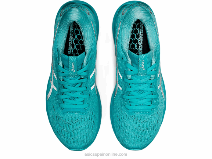 gel-nimbus 24 lite-espectáculo Asics 4L683416 espectáculo ligero/menta helada