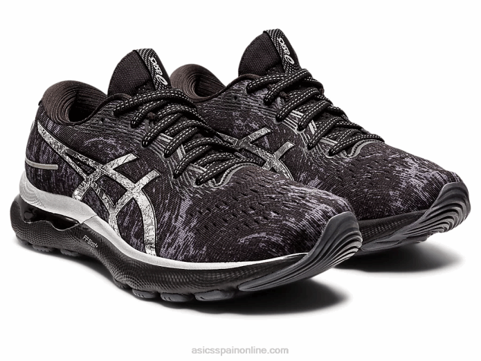 gel-nimbus 24 platino Asics 4L683447 gris portador/plata pura