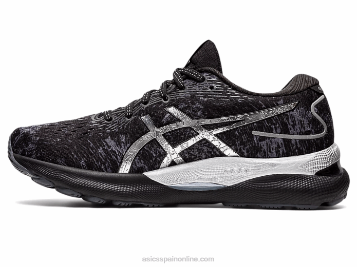 gel-nimbus 24 platino Asics 4L683447 gris portador/plata pura