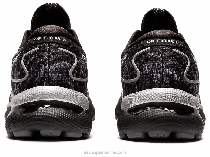 gel-nimbus 24 platino Asics 4L683447 gris portador/plata pura