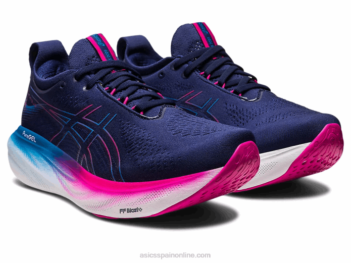 gel-nimbus 25 Asics 4L682138 azul índigo/rosa rave