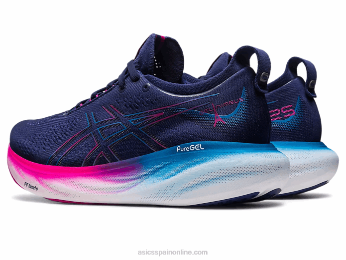gel-nimbus 25 Asics 4L682138 azul índigo/rosa rave