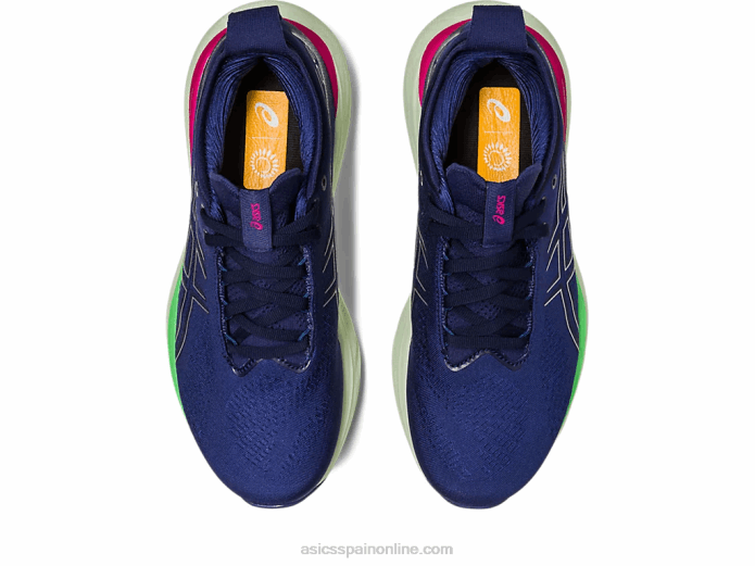 gel-nimbus 25 Asics 4L682373 azul índigo/plata pura