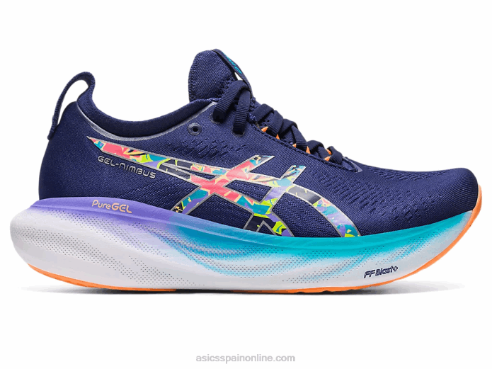 gel-nimbus 25 lite-espectáculo Asics 4L682374 ralladura de lima/espectáculo ligero