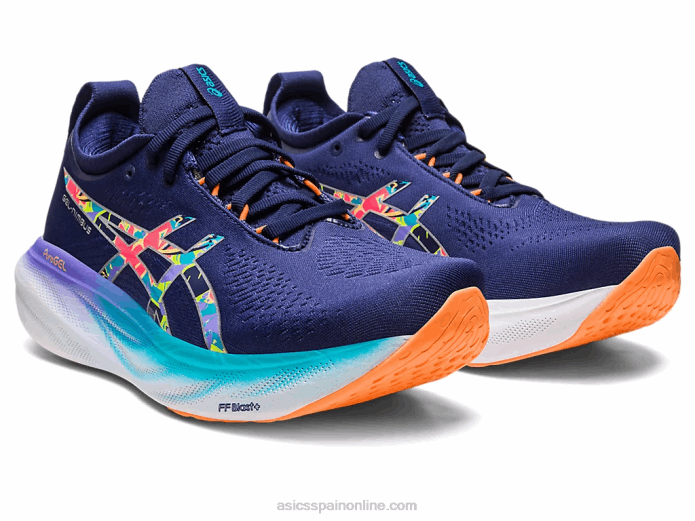 gel-nimbus 25 lite-espectáculo Asics 4L682374 ralladura de lima/espectáculo ligero