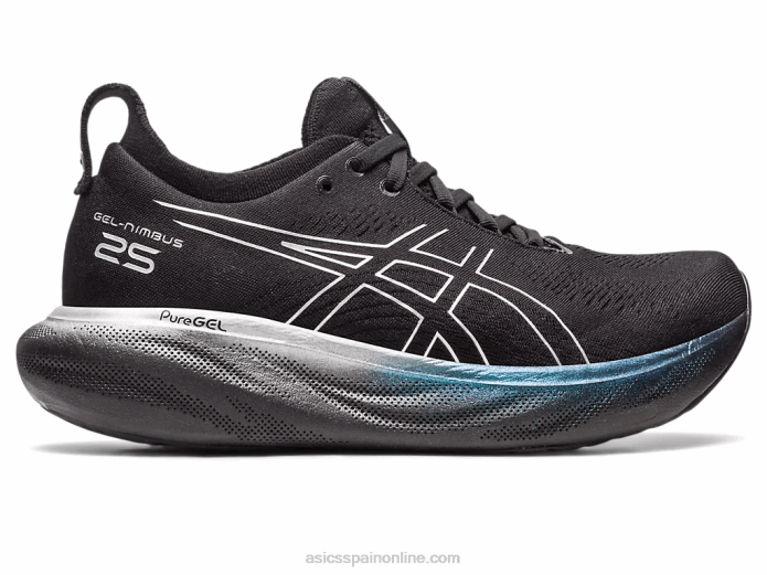 gel-nimbus 25 platino Asics 4L682379 negro/plata pura