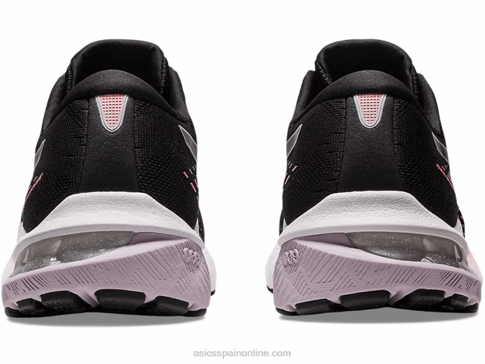 gel-perseguir 8 de ancho Asics 4L682445 negro/plata pura