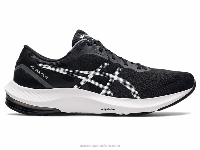 gel-pulse 13 de ancho Asics 4L683883 blanco negro