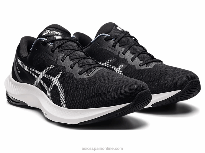 gel-pulse 13 de ancho Asics 4L683883 blanco negro