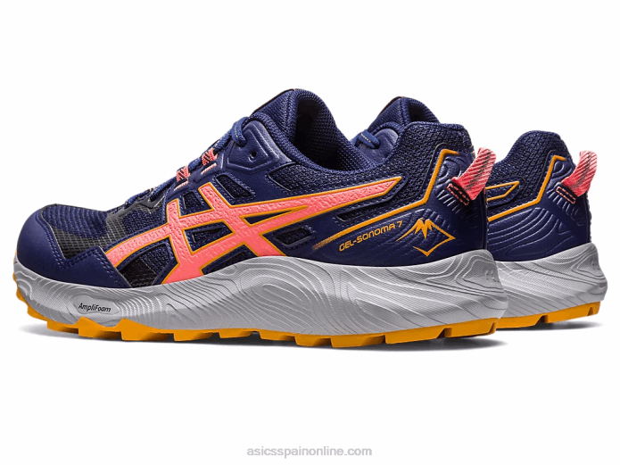 gel-sonoma 7 Asics 4L682215 azul índigo/papaya
