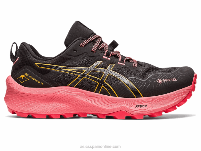 gel-trabuco 11 gtx Asics 4L682185 negro/tormenta de arena