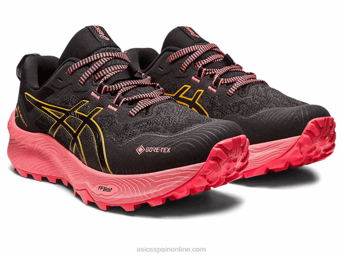 gel-trabuco 11 gtx Asics 4L682185 negro/tormenta de arena