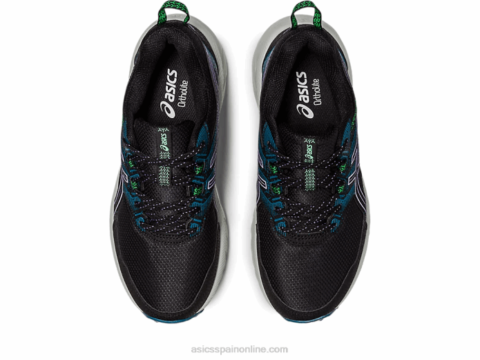 gel-venture 9 de ancho Asics 4L682216 negro/violeta digital